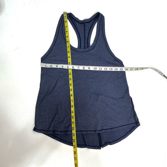 Lululemon Tie It Up Singlet Racerback Tank in Heathered Hero Blue 4 - Picture 2 of 7